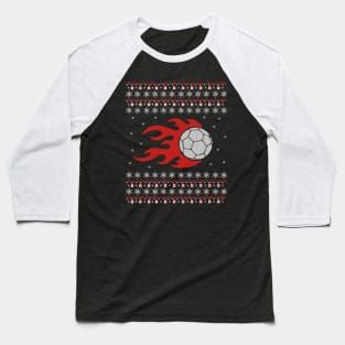 Handball Ugly Christmas Sweater Gift Baseball T-Shirt